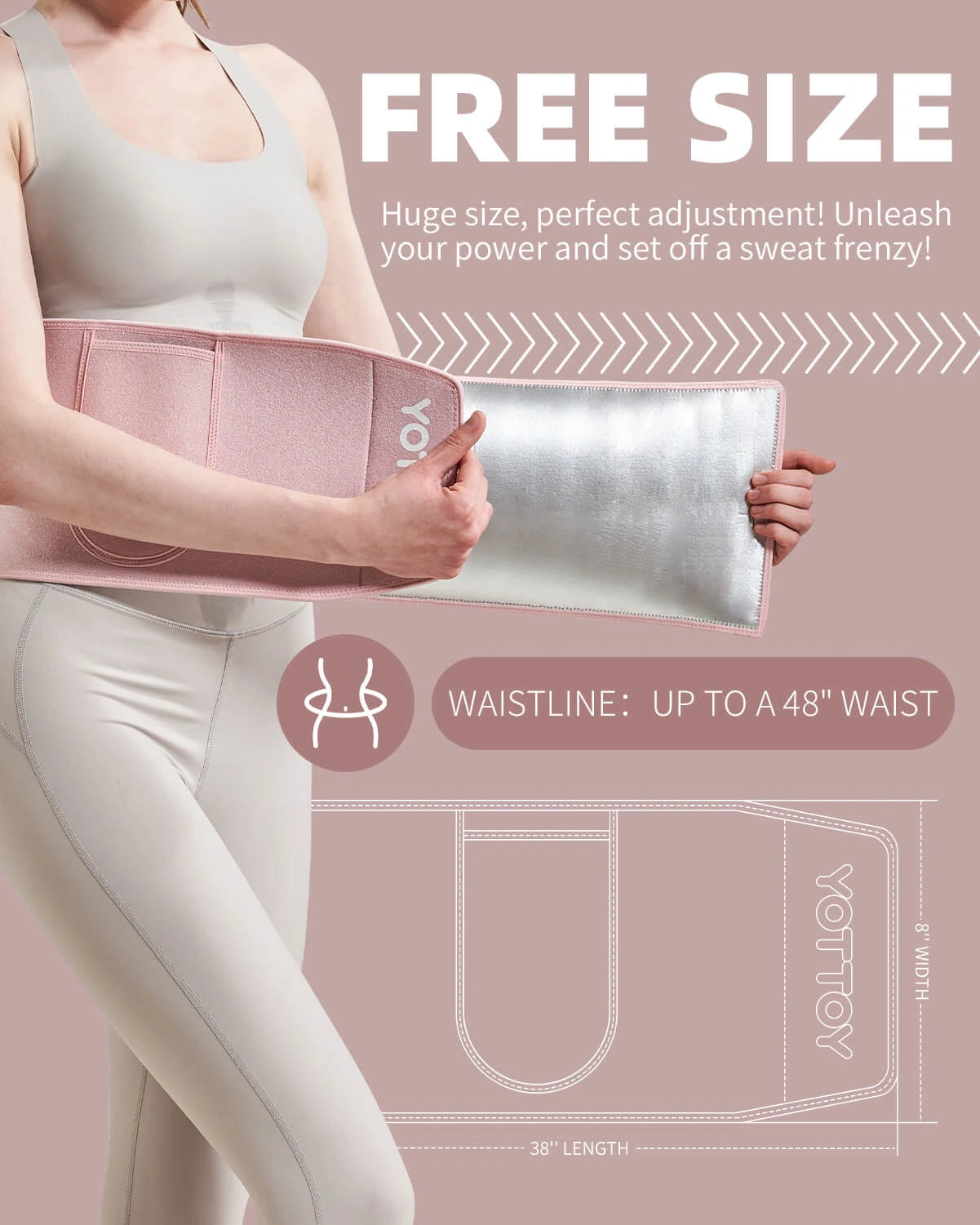 Sweat & Sculpt Waist Belt