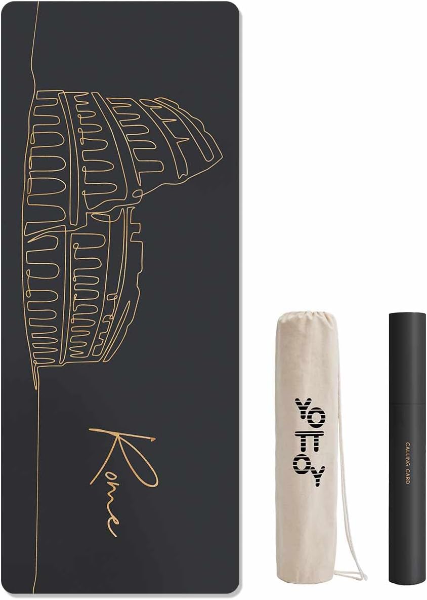 YOTTOY City Landmark Yoga Mat-Eiffel Tower