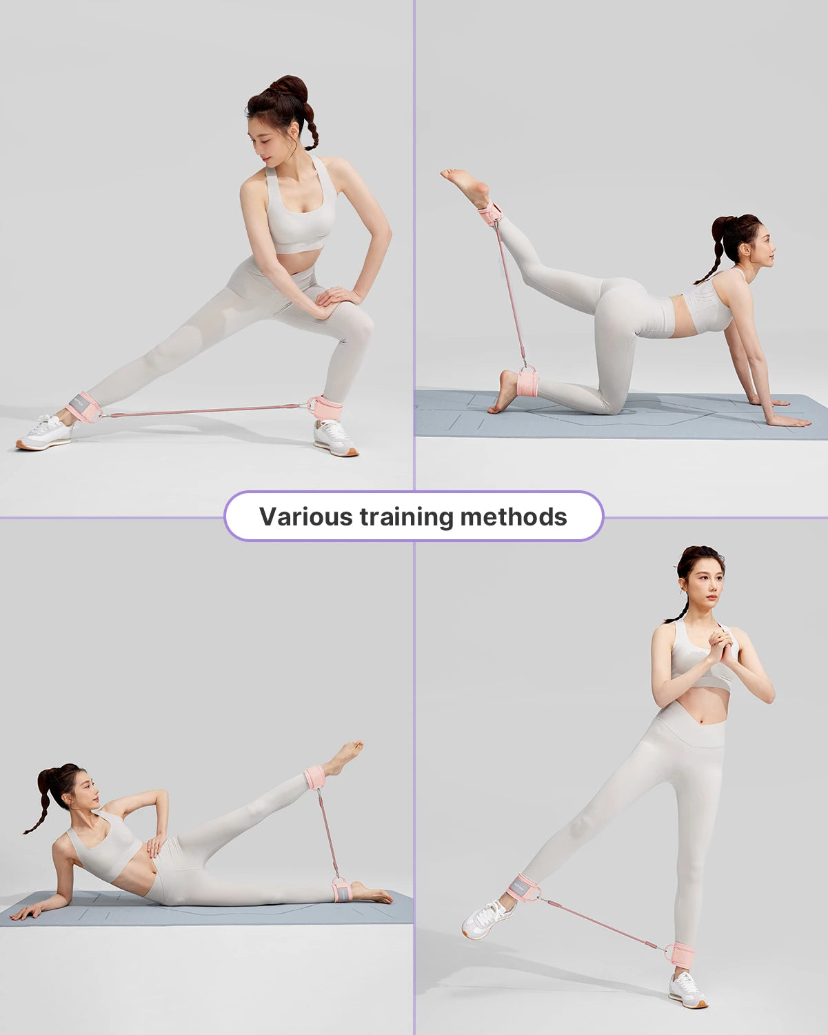 Ankle Resistance Bands with Cuffs