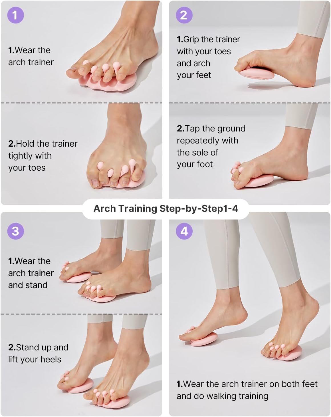 Foot Arch Trainer for Flat Feet