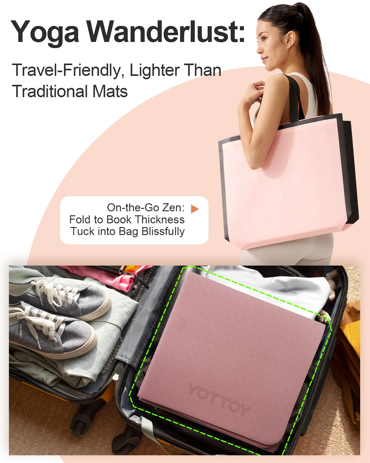 6mm Foldable Yoga/Pilates Mat