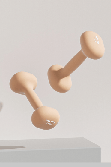 Coated Dumbbell Set - YOTTOY