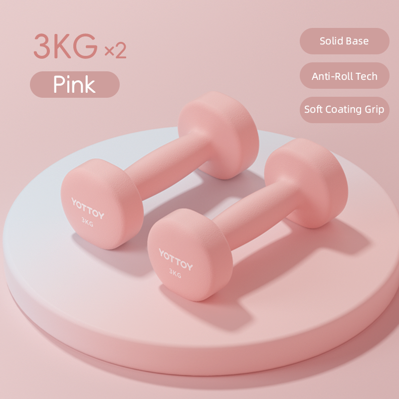 Women's Cast Iron Dumbbell Set