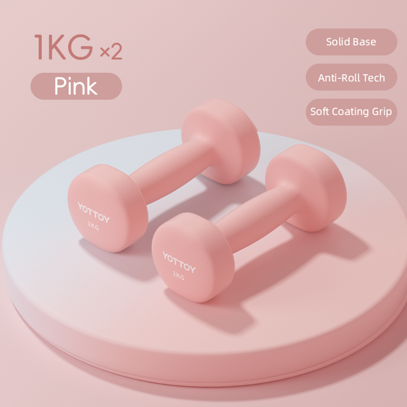 Women's Cast Iron Dumbbell Set