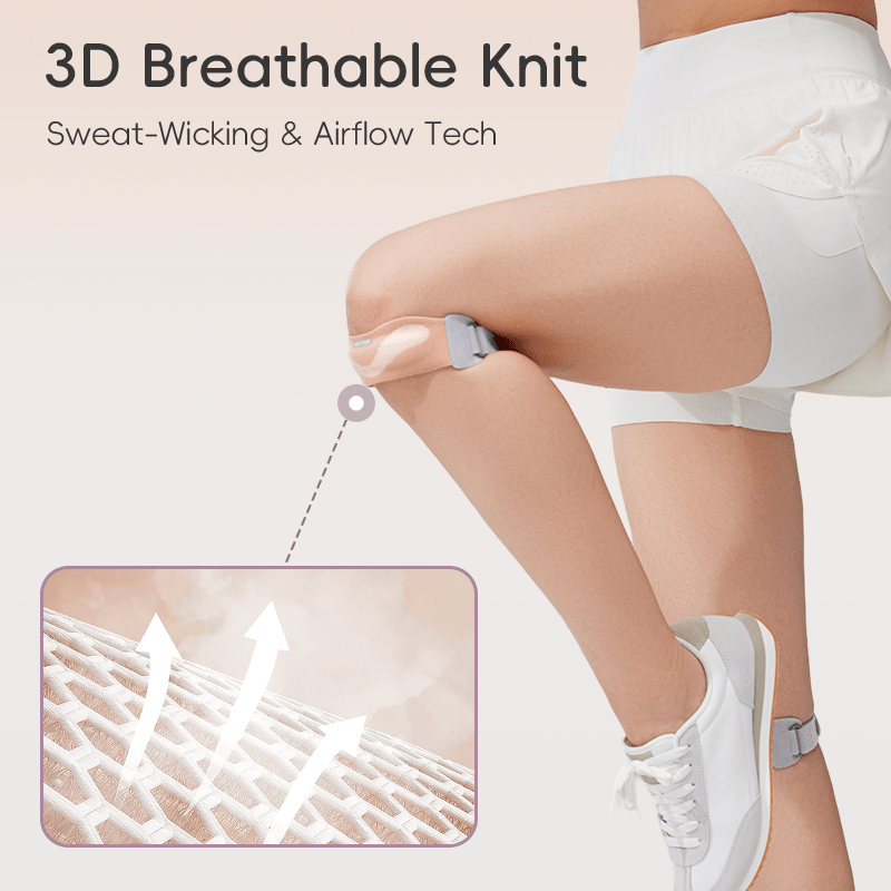 Ultra - Light 12 mm Silicone Patella Strap – Breathable Knee Support - YOTTOY