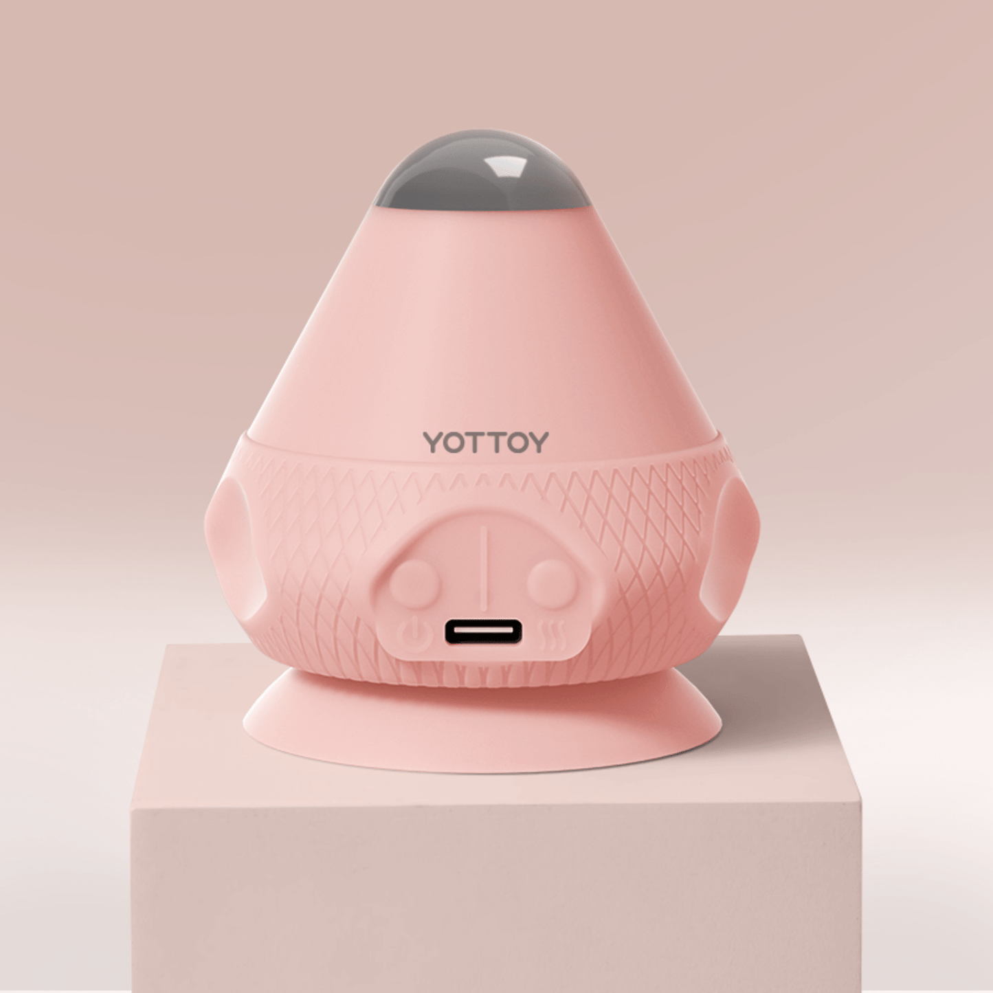 YOTTOY Heated Massage Ball w/ Suction & Dual - Speed Relief - YOTTOY