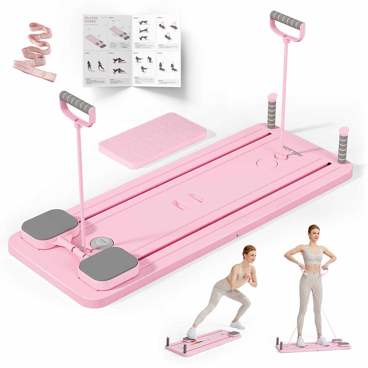 YOTTOY Pilates Board - 2025 Pilates Reformer Set