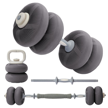 YOTTOY 4-in-1 Ultimate Home Gym: Adjustable Dumbbell & Barbell System