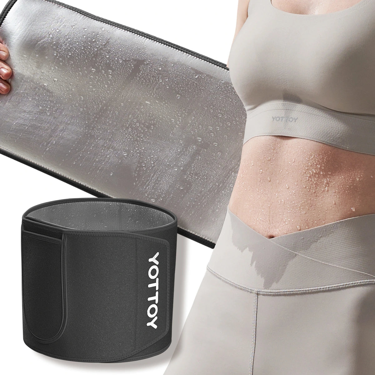 Sweat & Sculpt Waist Belt