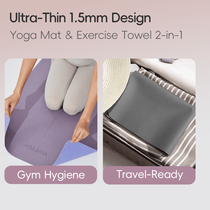 1.5mm Rubber yoga mat - YOTTOY