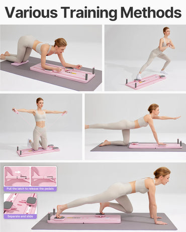 Home Pilates Board-2025 Piilates Reformer Set