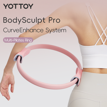 YOTTOY Pilates Ring – Multi-Grip Resistance Band for Legs & Arms