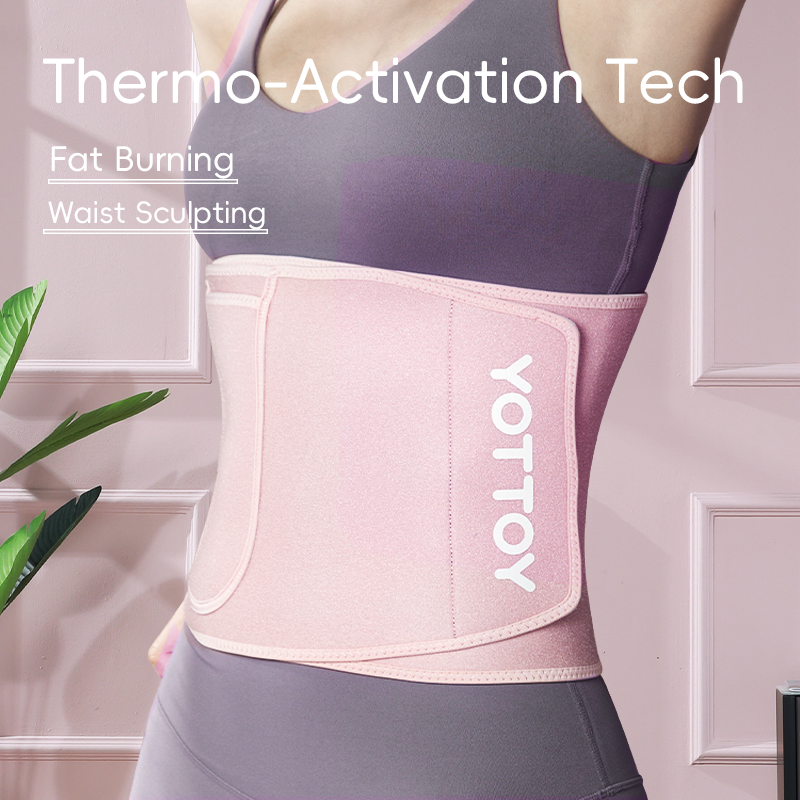 Sweat-Enhancing Waist Trimmer with Thermo-Active Technology