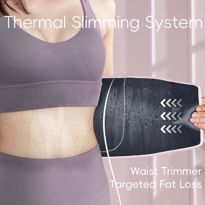 Sweat-Enhancing Waist Trimmer with Thermo-Active Technology