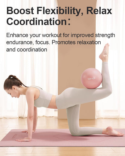 YOTTOY Pilates Ball, 10-inch