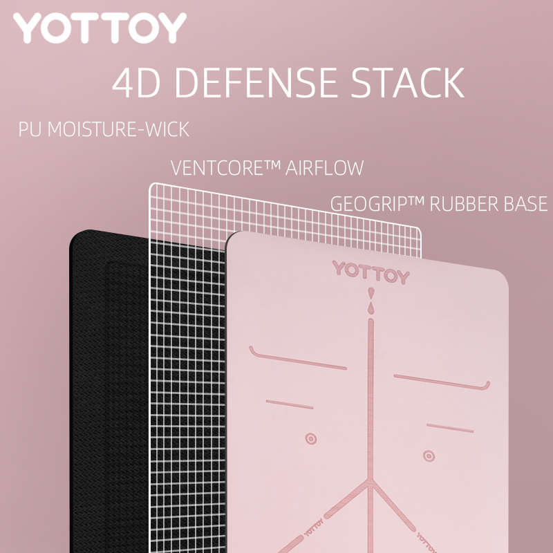 Rubber&PU Yoga Mat |