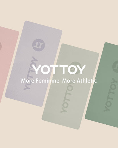 YOTTOY TPE Yoga Mat, with Strap Bag