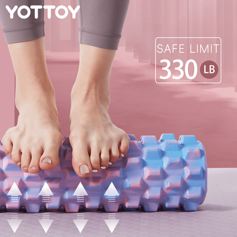 3D Dual - Zone Massage Foam Roller - YOTTOY