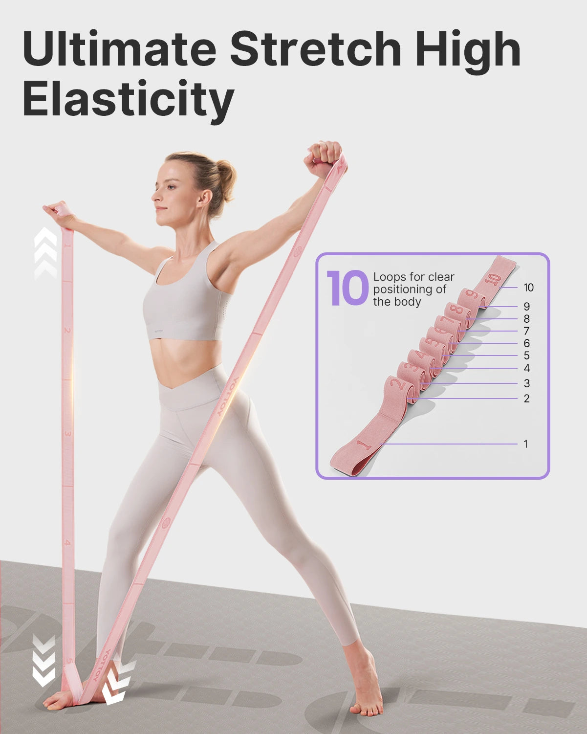 Yoga Strap and Resistance Bands