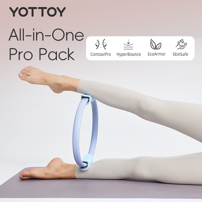 YOTTOY Pilates Ring – Multi-Grip Resistance Band for Legs & Arms