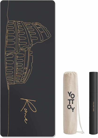 YOTTOY City Landmark Yoga Mat-Eiffel Tower