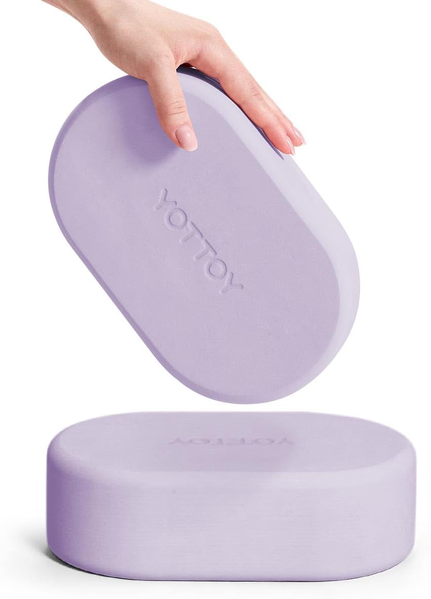 Foam Yoga Blocks(Set of 2) with Non-slip Surface