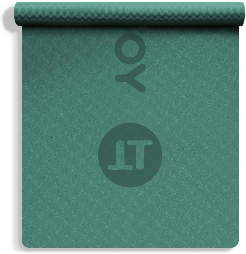 YOTTOY TPE Yoga Mat, with Strap Bag