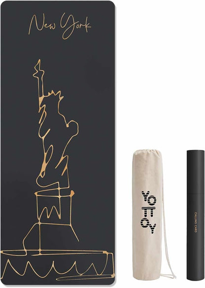 YOTTOY City Landmark Yoga Mat-Eiffel Tower