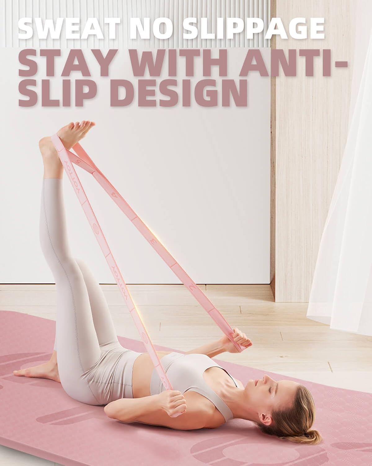 YOTTOY Yoga Strap and Resistance Bands