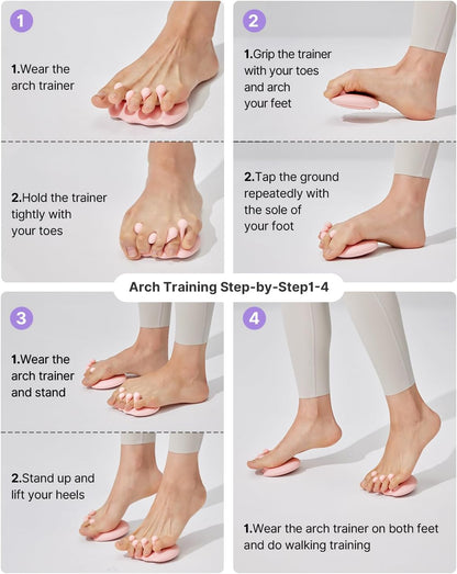 Foot Arch Trainer for Flat Feet