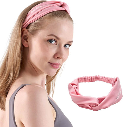 YOTTOY Non Slip Headbands Elastic Sweatbands Sport Workout Hairband
