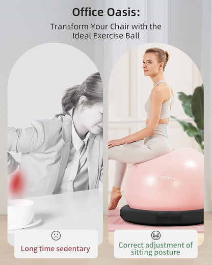 YOTTOY Balance Ball Chair