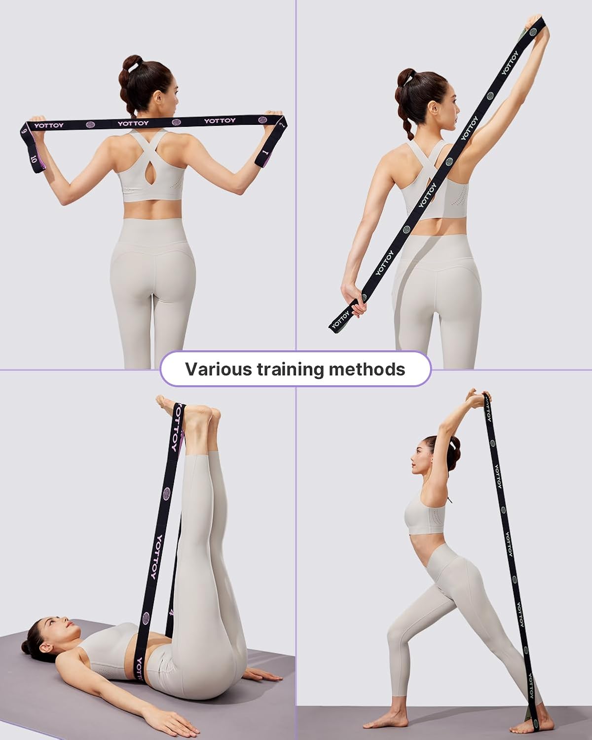 YOTTOY Yoga Strap and Resistance Bands
