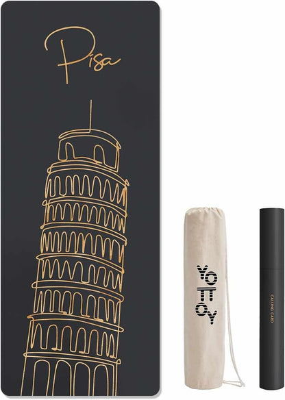 YOTTOY City Landmark Yoga Mat-Eiffel Tower
