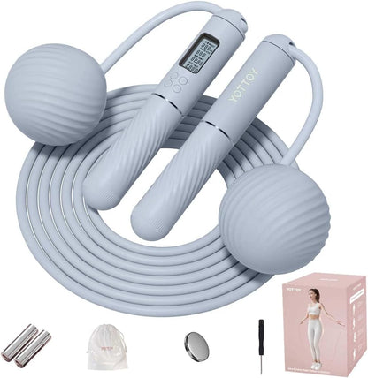 Cordless Jump Rope 2 In 1 with Counter