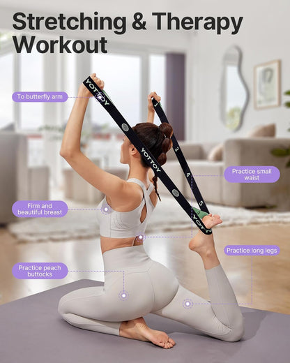 YOTTOY Yoga Strap and Resistance Bands