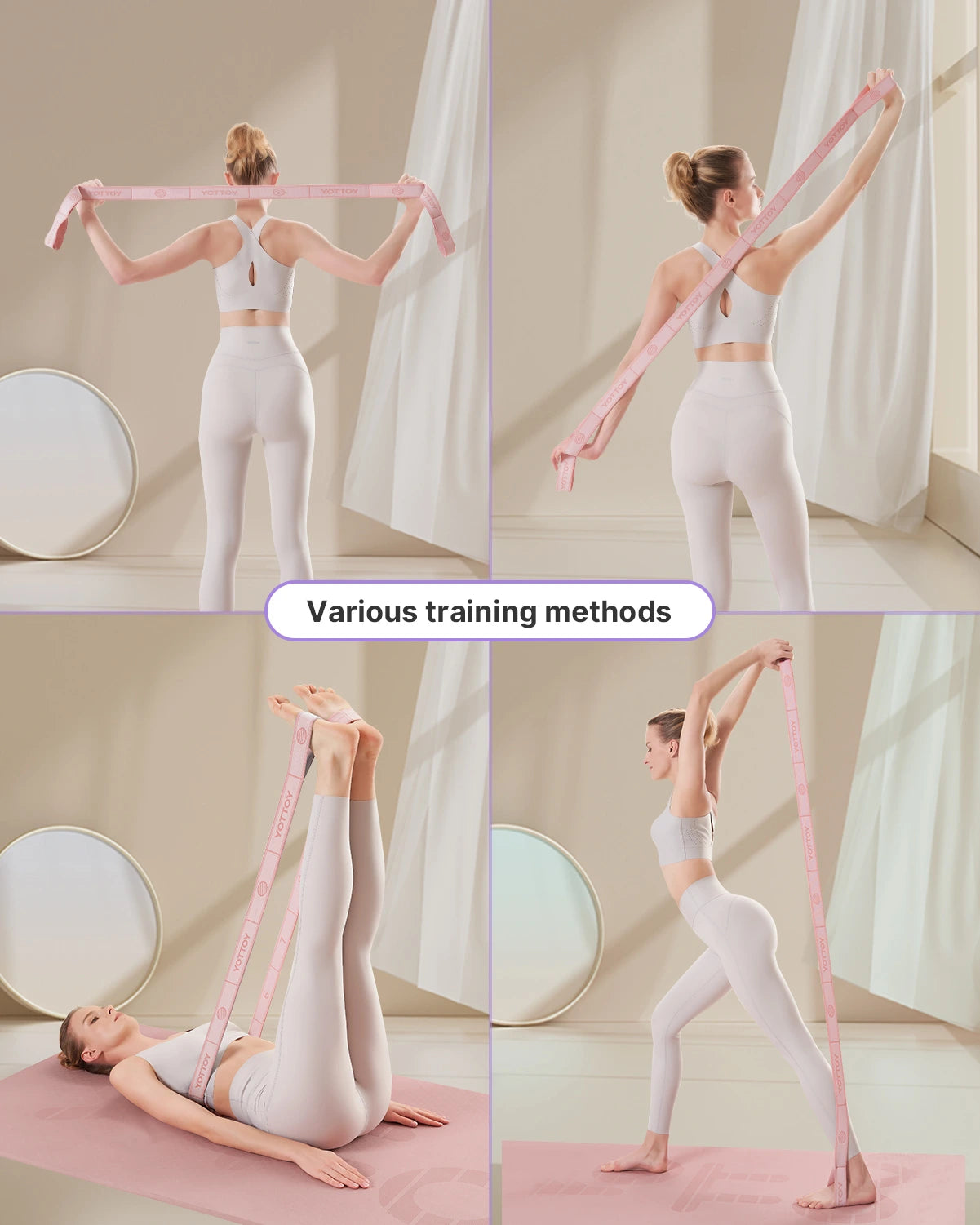 Yoga Strap and Resistance Bands