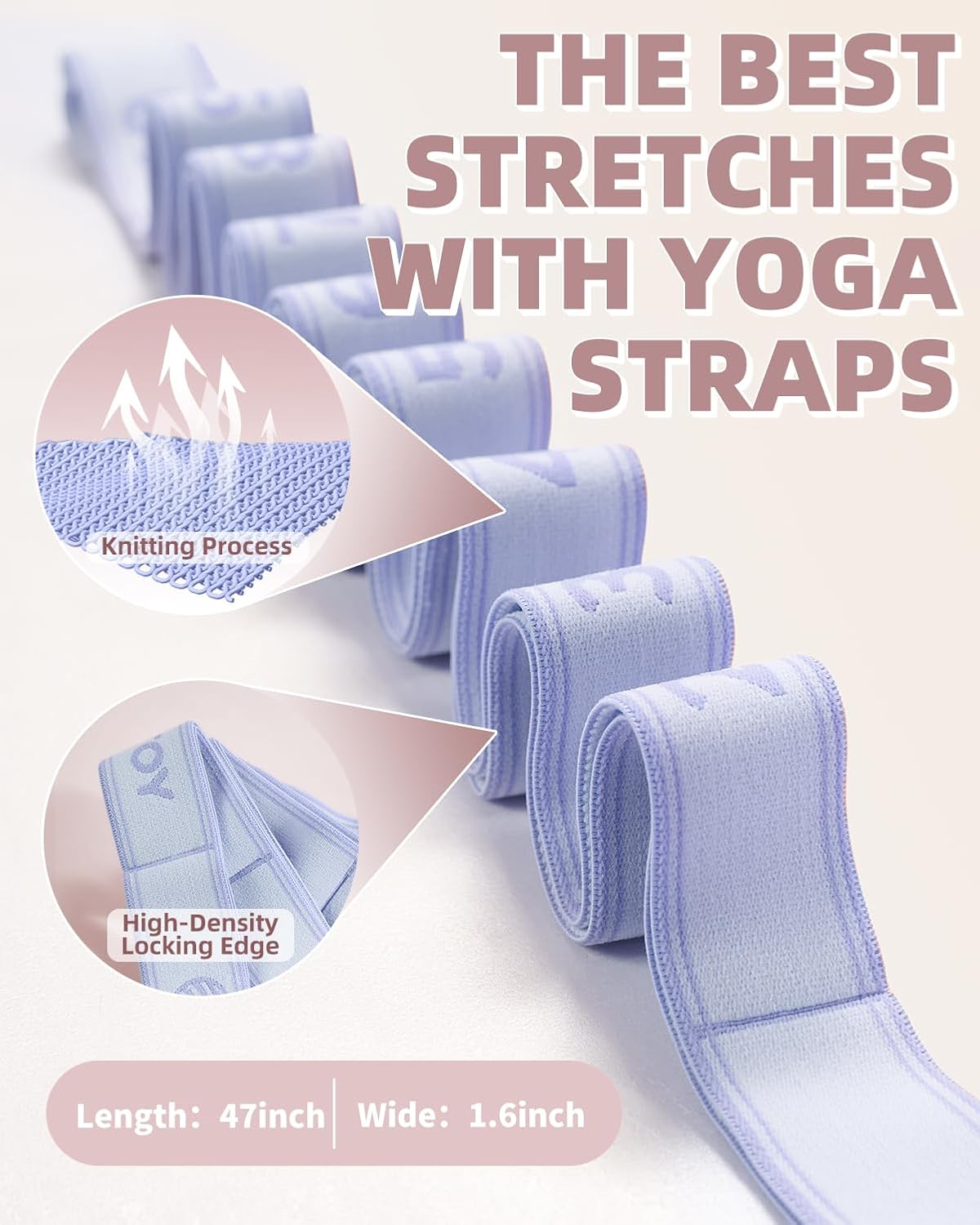 YOTTOY Yoga Strap and Resistance Bands