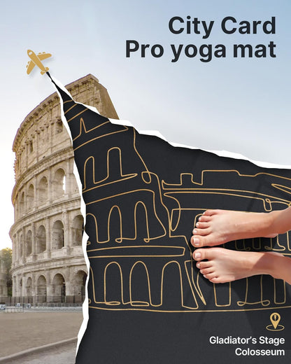 YOTTOY City Landmark Yoga Mat-Eiffel Tower