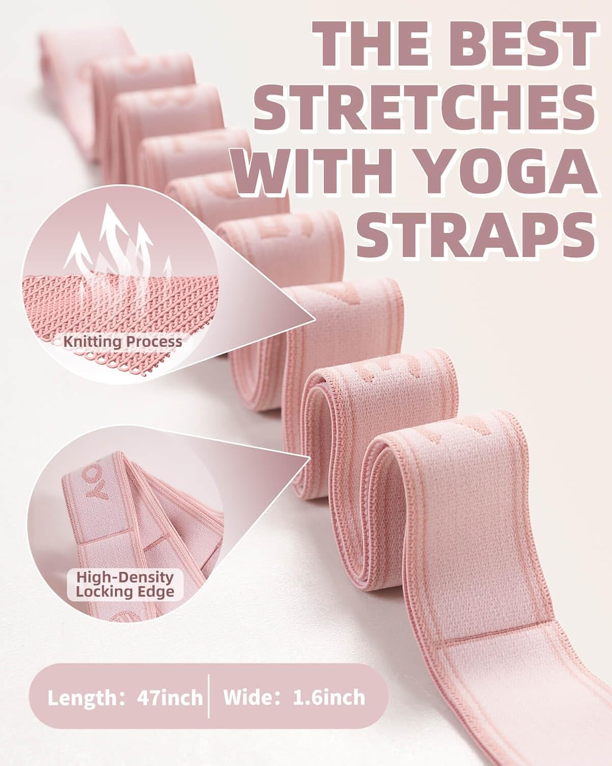 YOTTOY Yoga Strap and Resistance Bands