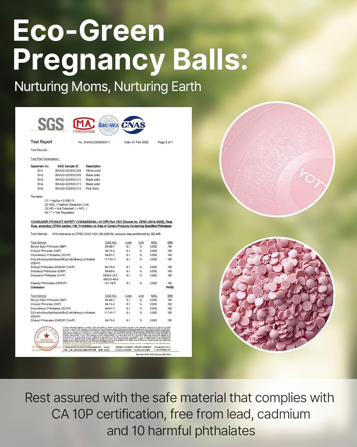 YOTTOY Pregnancy Ball