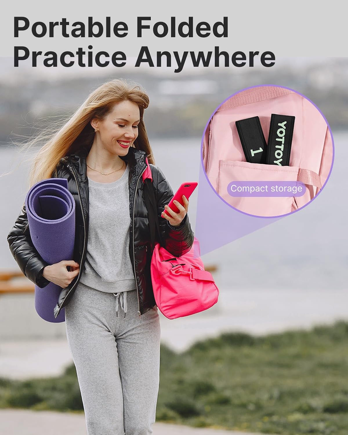YOTTOY Yoga Strap and Resistance Bands
