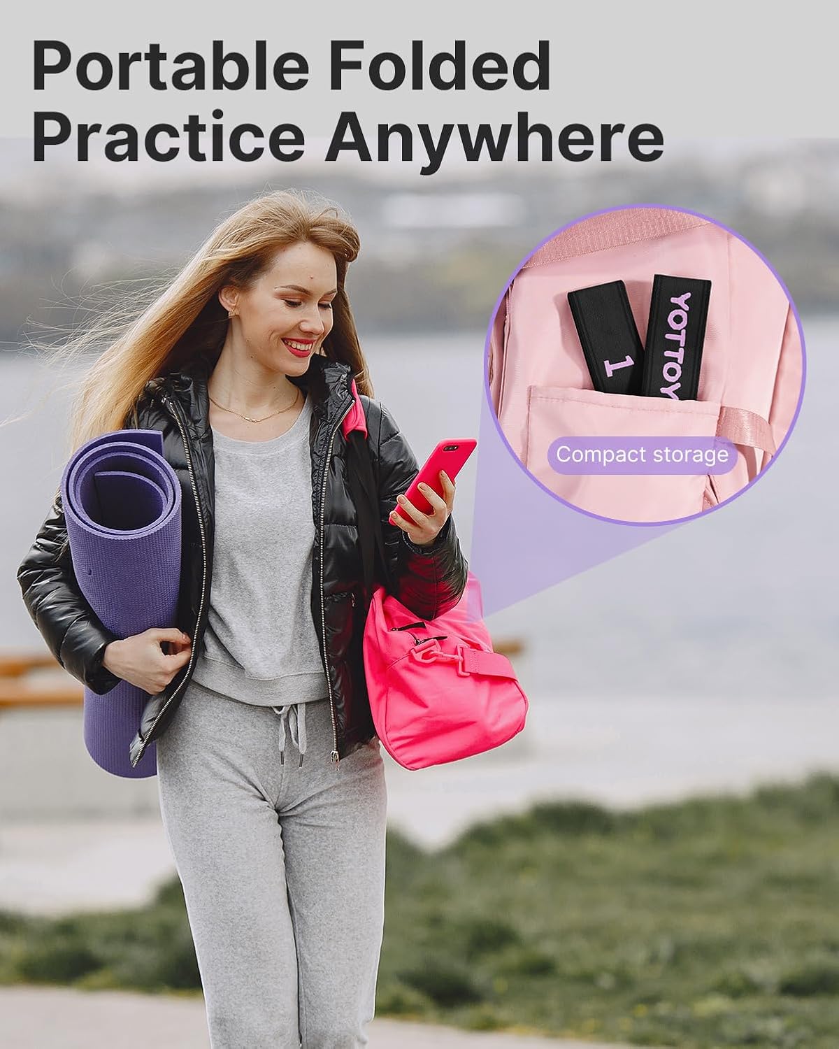 YOTTOY Yoga Strap and Resistance Bands