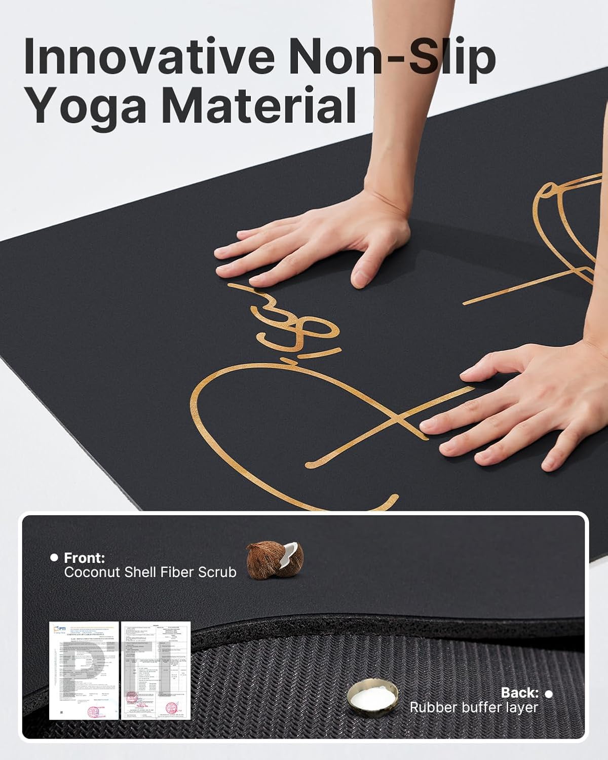YOTTOY City Landmark Yoga Mat-Eiffel Tower