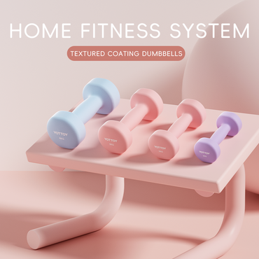Women's Cast Iron Dumbbell Set