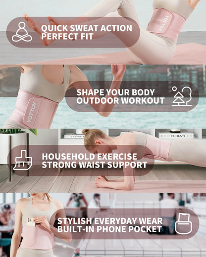 Sweat & Sculpt Waist Belt