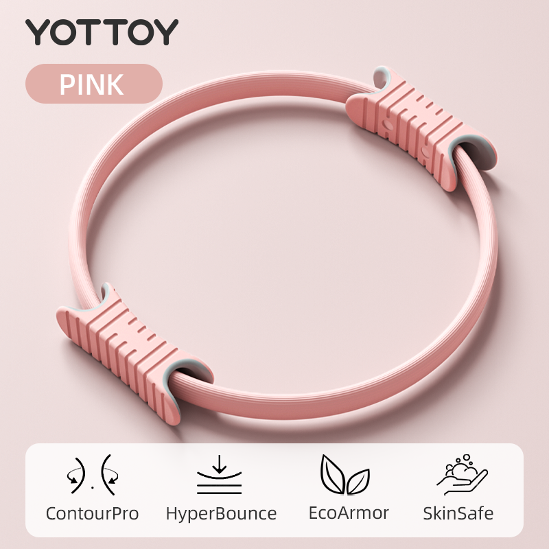 YOTTOY Pilates Ring – Multi-Grip Resistance Band for Legs & Arms
