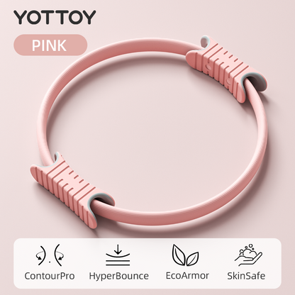 YOTTOY Pilates Ring – Multi-Grip Resistance Band for Legs & Arms