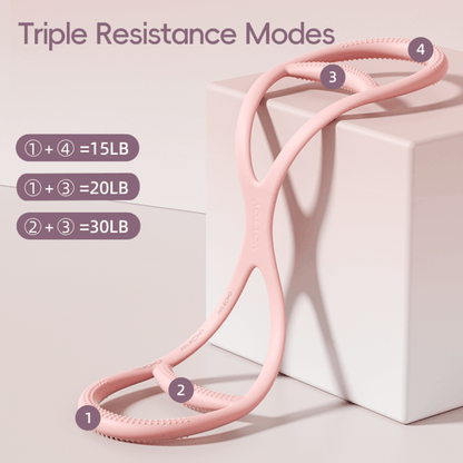 Adjustable Figure - 8 Resistance Band 15 - 30lbs - YOTTOY
