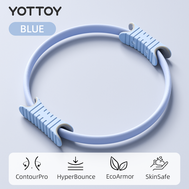YOTTOY Pilates Ring – Multi-Grip Resistance Band for Legs & Arms